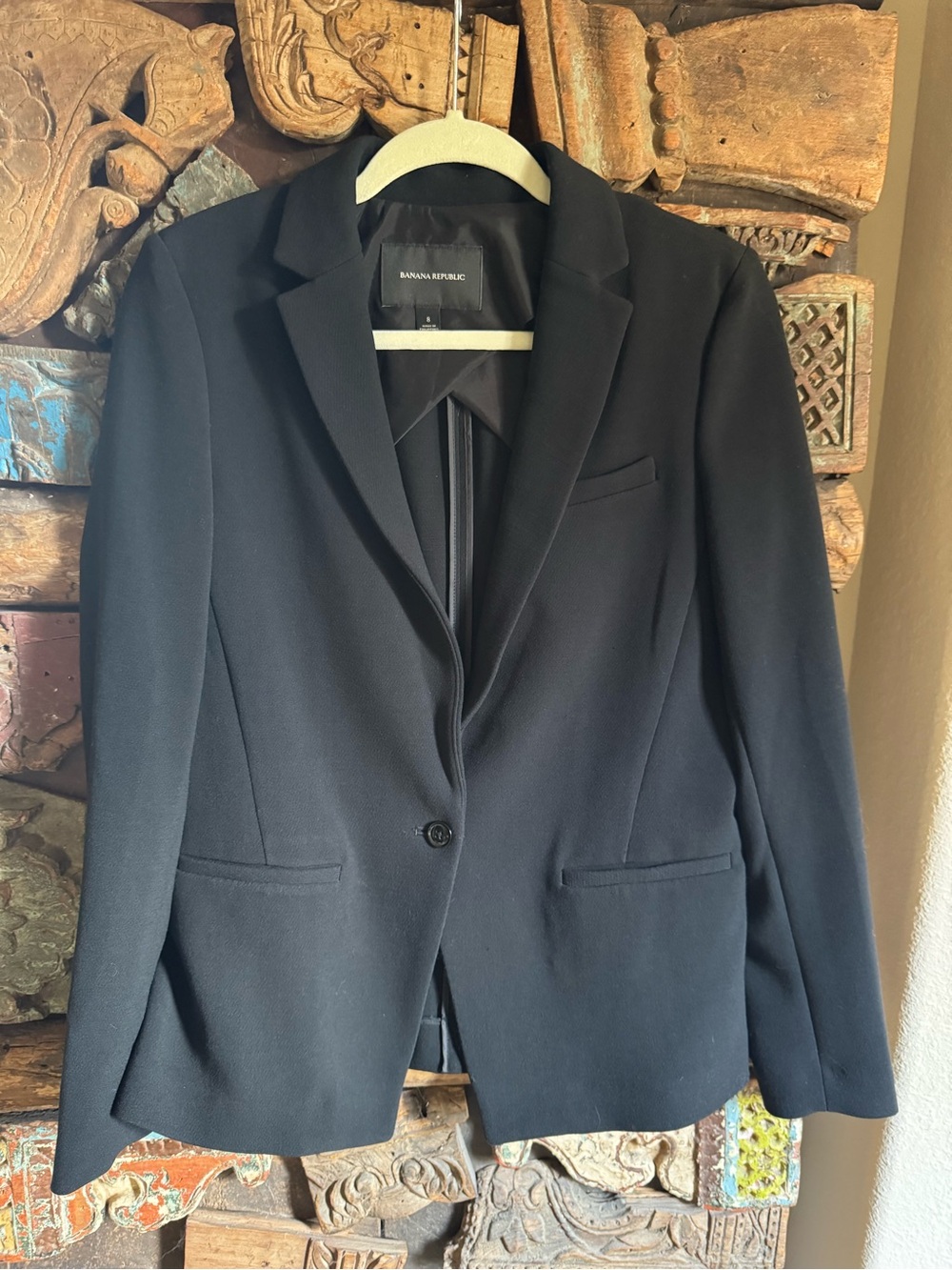 Banana Republic Black Single-Button Women's Blazer